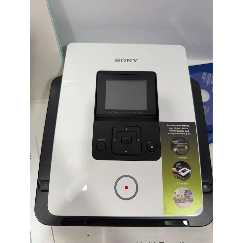 Sony VRD-MC5 DVDirect Multi-Function DVD Recorder White Black Standalone Burner